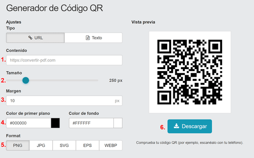 ¿Cómo puedo crear un código QR estático de forma gratuita?